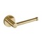 Toilet Paper Holder, Modern, Matte Gold